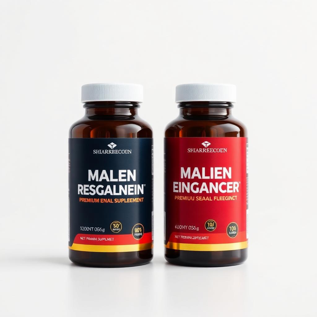 Top male enhancement supplement bottles